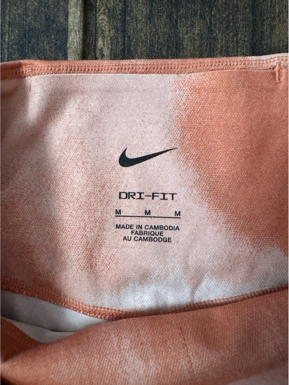 Nike Women's Dri-FIT One Luxe 7" Training Shorts Orange Multi Size M